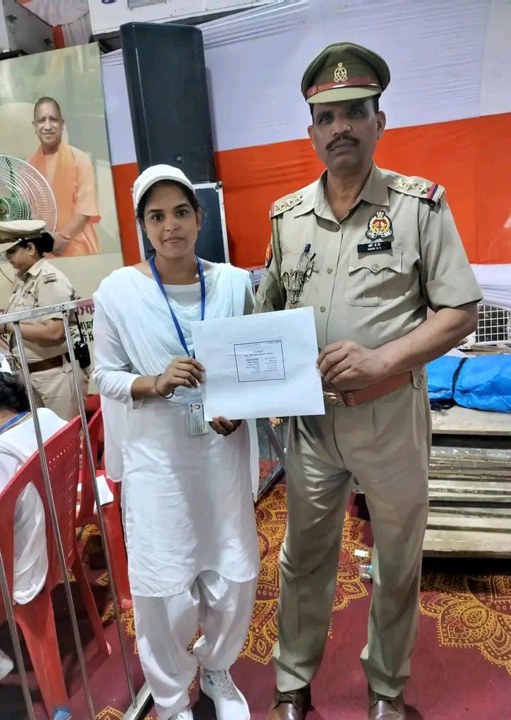 ज्योति पाण्डेय बनीं पुलिस रेडियो विभाग में असिस्टेंट रेडियो ऑपरेटर,क्षेत्र में खुशी की लहर।
