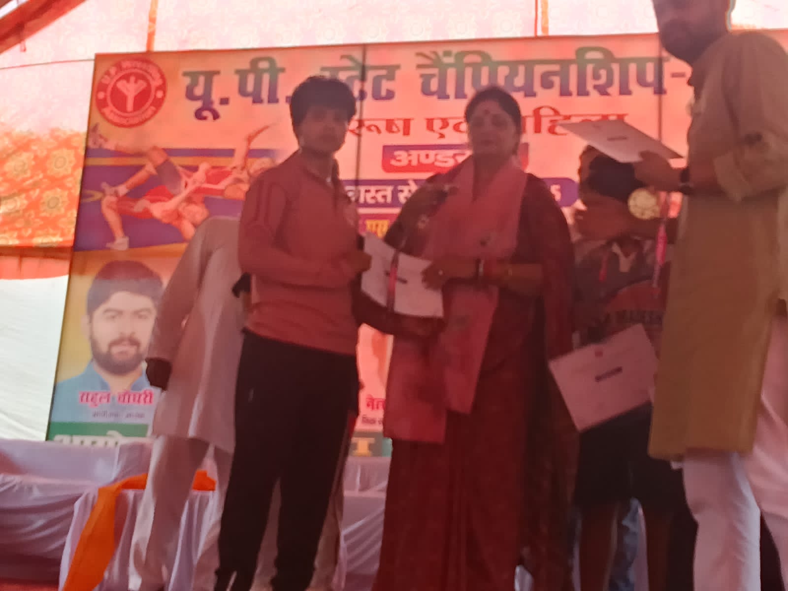 जगदीशपुर की ज्योति ने कुश्ती में स्टेट लेवल पर जीता सिल्वर मेडल।