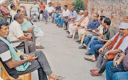 जंगल सिकरी एवं खोराबार मकान बचाओ संघर्ष समिति एक बार फिर आंदोलन के मूड में